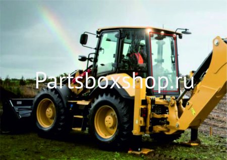 Стекло заднее CAT F2 серии с 2017 г. KMK - заказать Стекло заднее CAT F2 серии с 2017 г. KMK